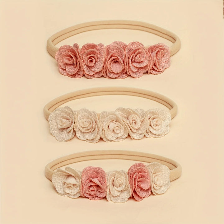 Petal Trio Headbands (pack whit 3)